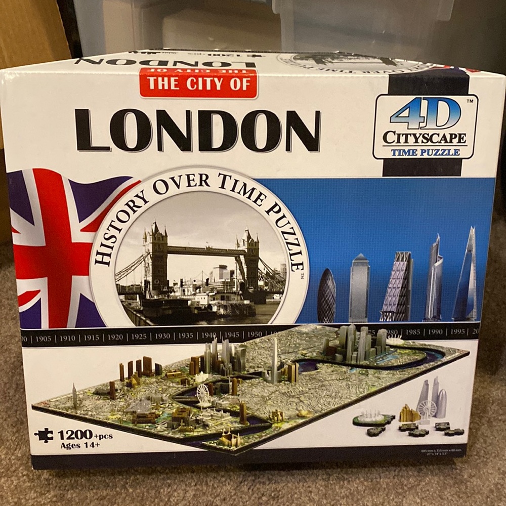 COPY - 4D Cityscape time puzzle London